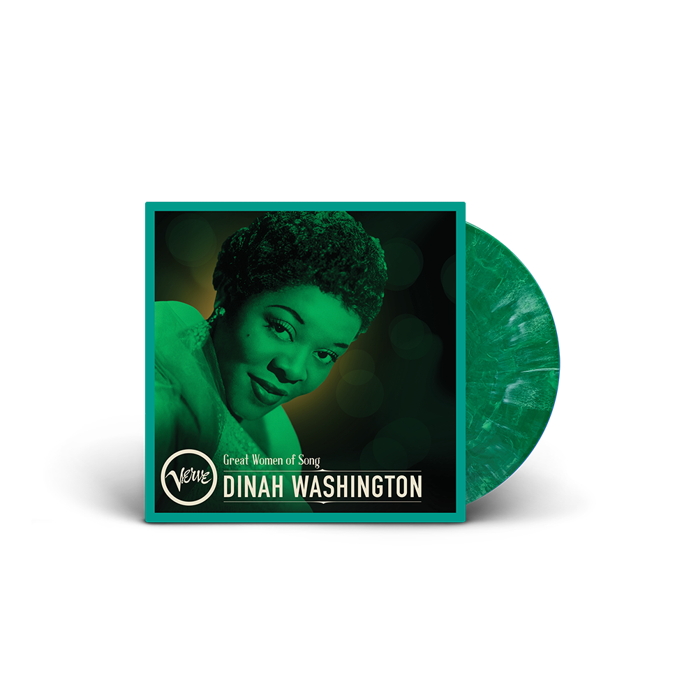 Dinah Washington: Great Women Of Song: Dinah Washington - 1LP Emerald + Black Marble Effect