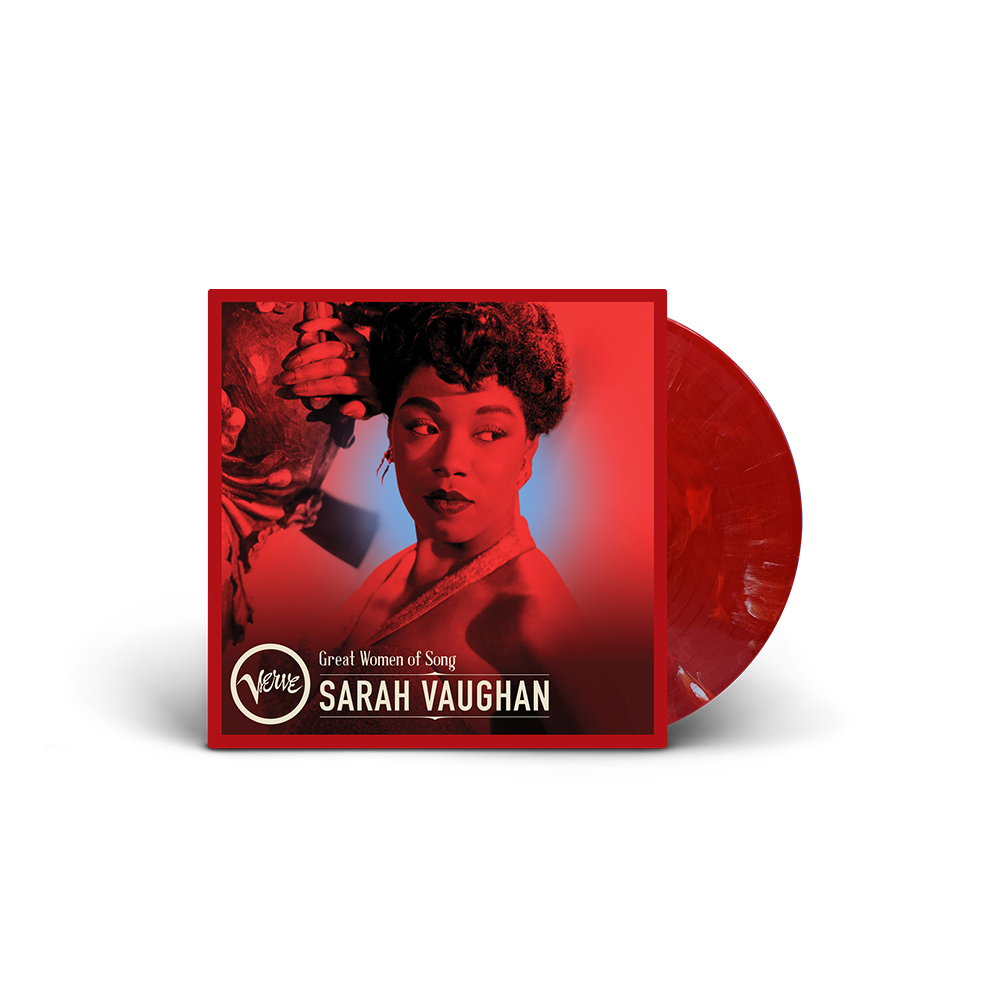 Sarah Vaughan: Great Women Of Song: Sarah Vaughan - 1LP Ruby + Black Marble Effect