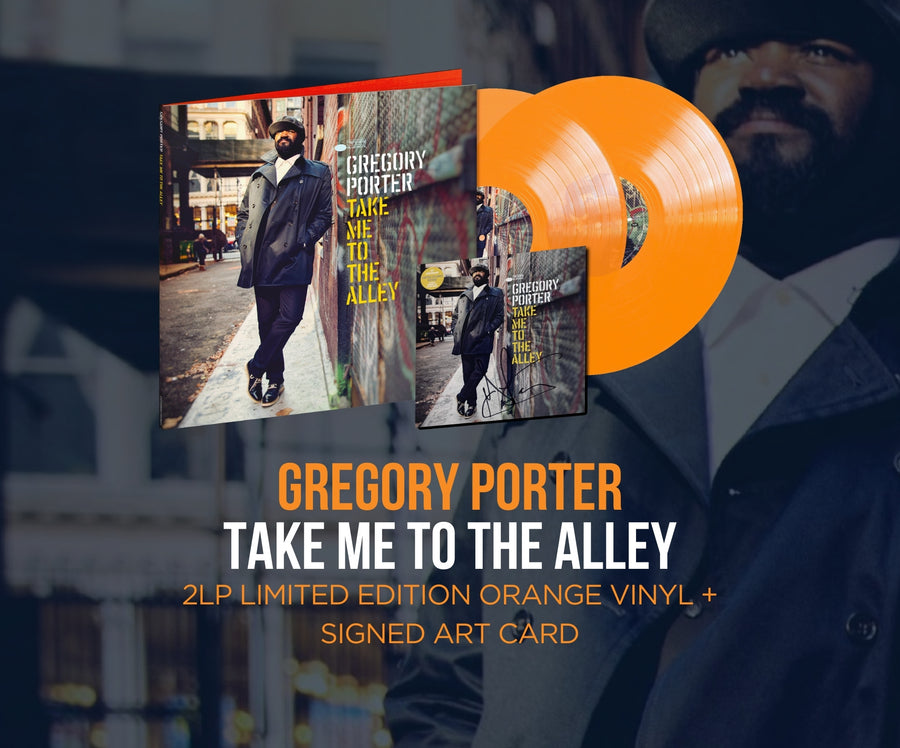 Gregory Porter: Take Me To The Alley (10th Anniversary) 2LP Limited Edition Orange Vinyl + Signed Art Card