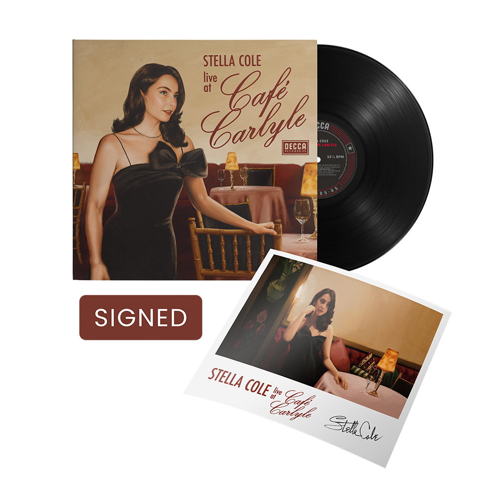 Stella Cole: Life At Café Carlyle Signed LP