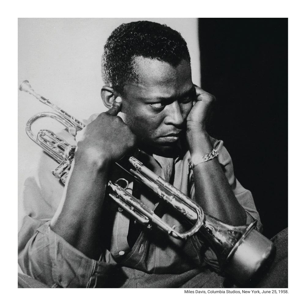 12" x 12" Miles Davis Litho Print (1958)