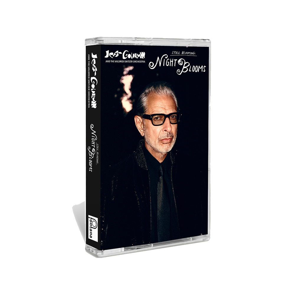 Jeff Goldblum & The Mildred Snitzer Orchestra: Night Blooms (Decca) Cassette Alternate Cover
