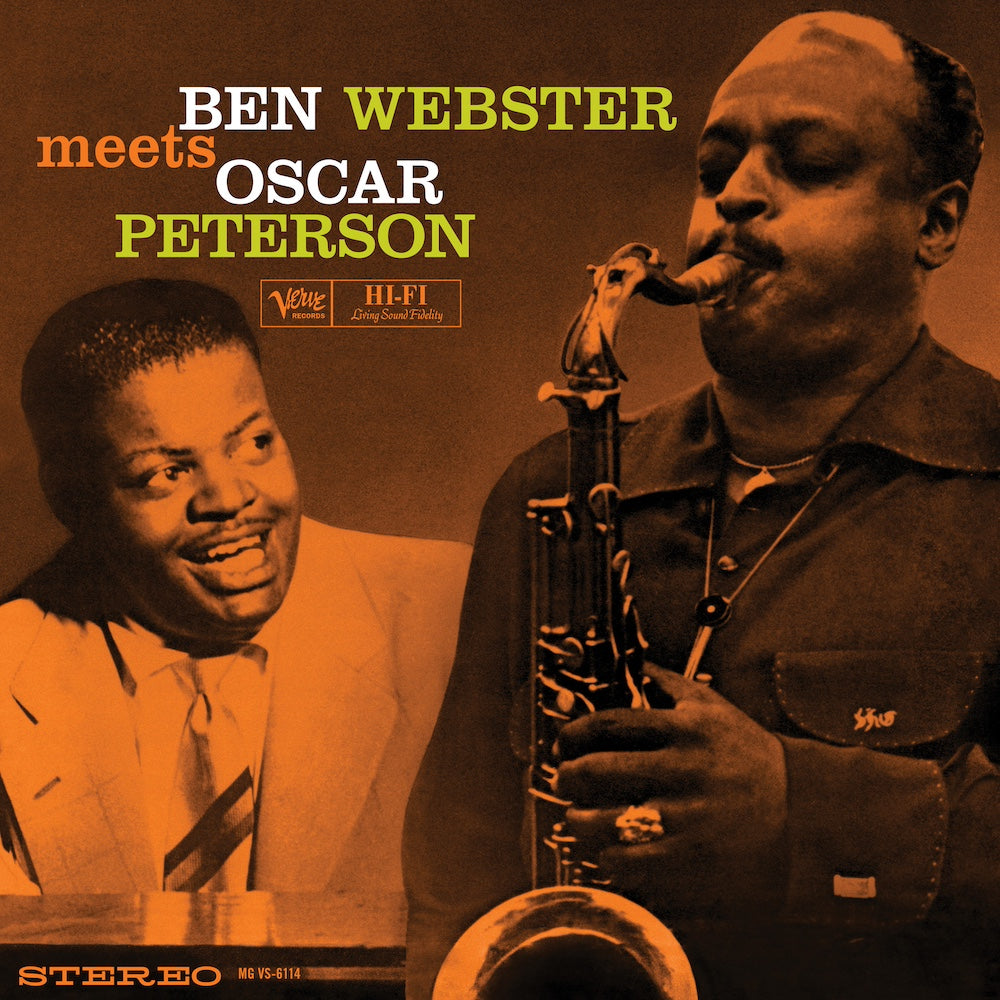 Ben Webster: Ben Webster Meets Oscar Peterson LP (Verve Acoustic Sounds Series) Cover Art