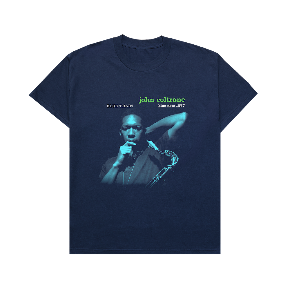 John Coltrane: Blue Train (Album Cover Series) T-Shirt - Navy