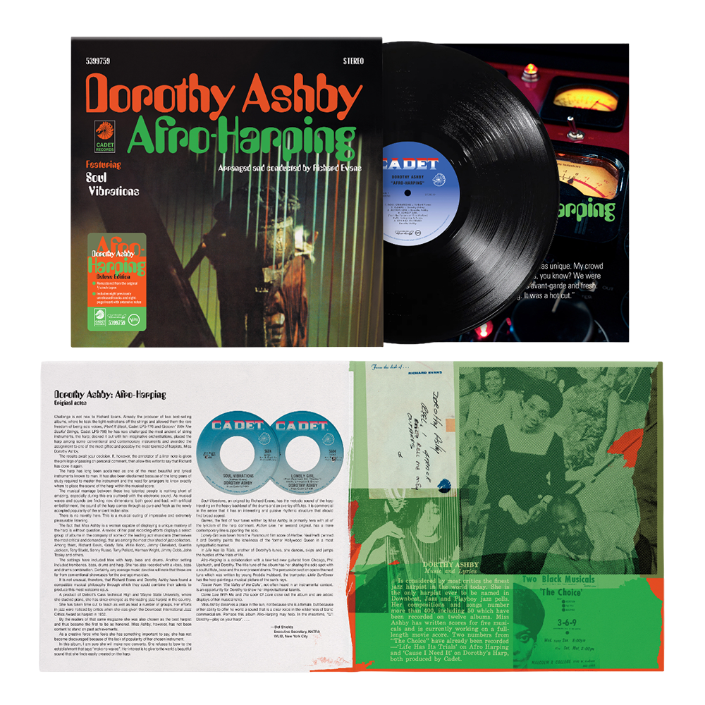 Dorothy Ashby: Afro-Harping (Deluxe) Black 2LP