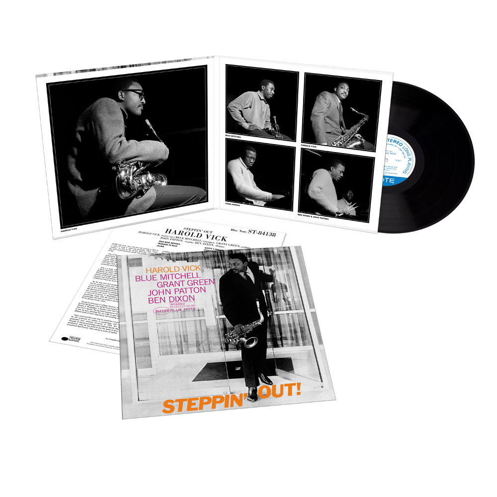 Harold Vick - Steppin’ Out LP (Blue Note Tone Poet Series) Packshot