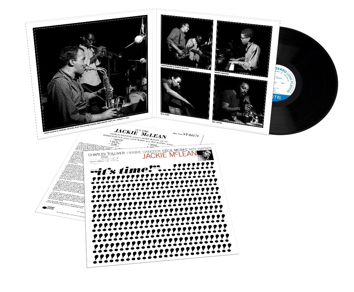 Jackie McLean: It's Time LP (Blue Note Tone Poet Series) Pack shot