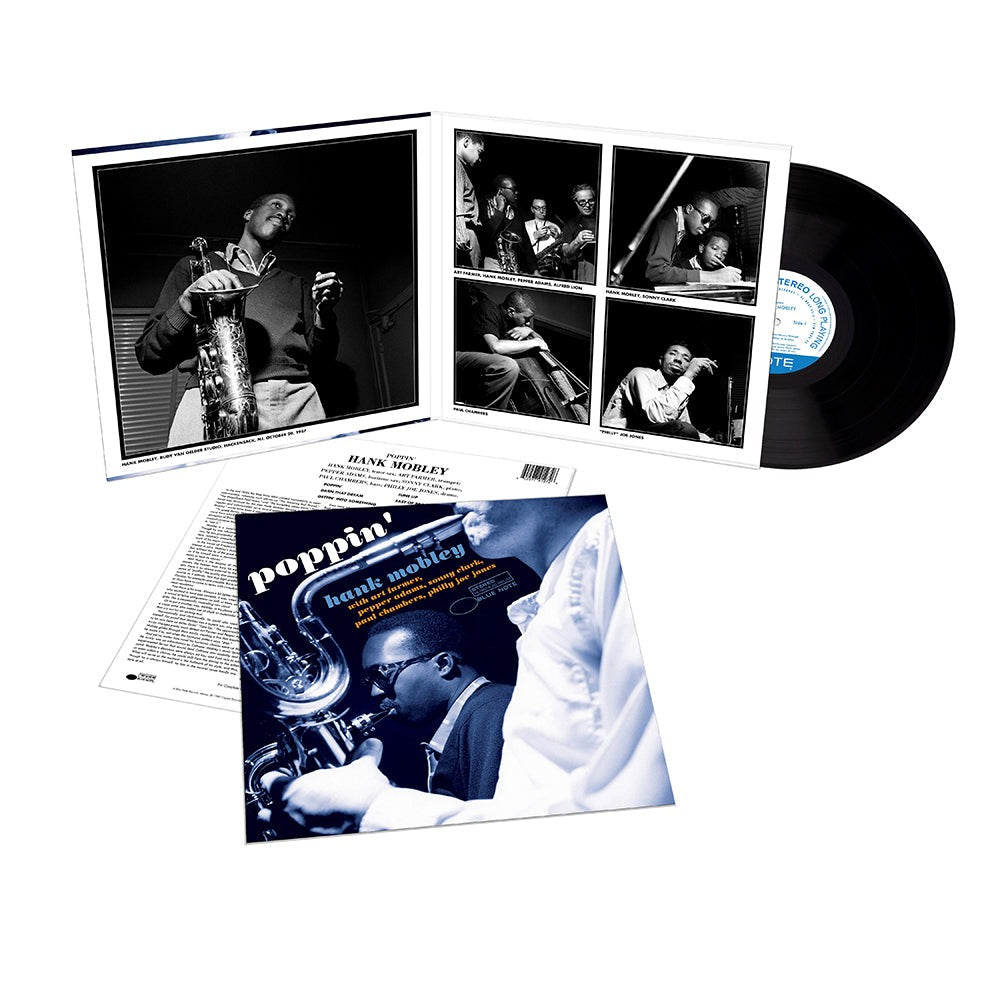 Hank Mobley: Poppin' LP (Blue Note Tone Poet Series) Pack Shot